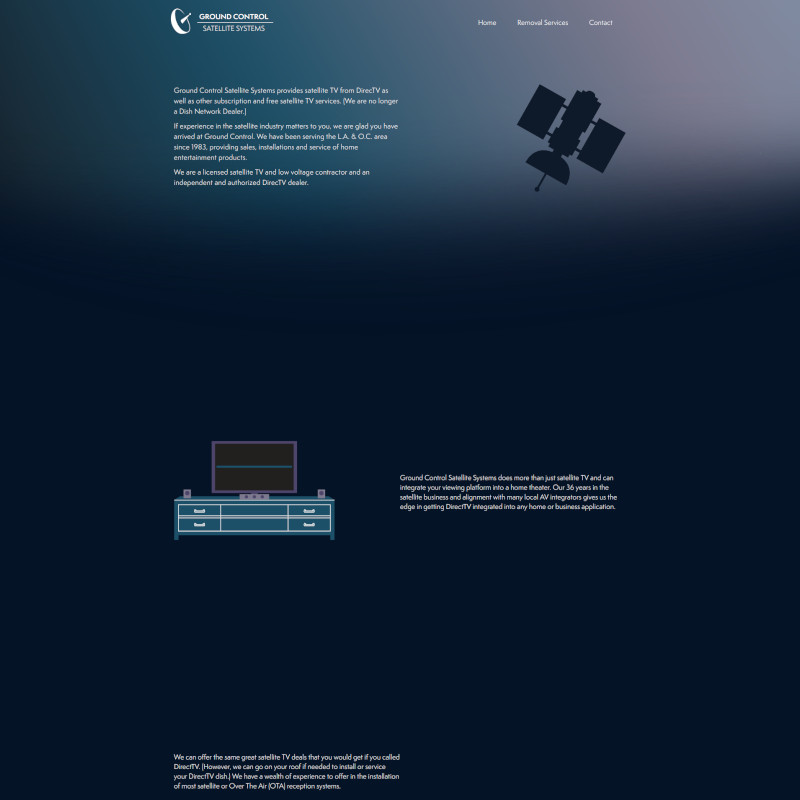 Ground Control Satellite